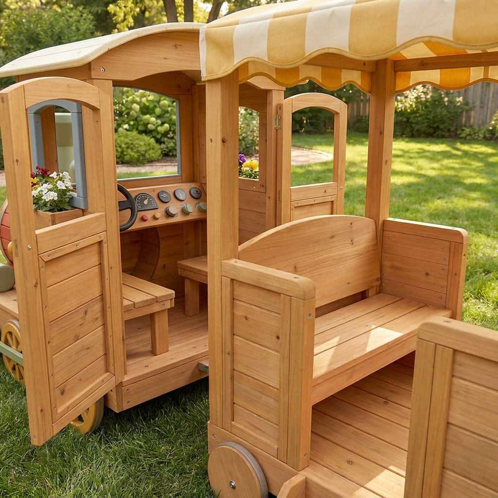 Little Railway Adventure Garden Playset
