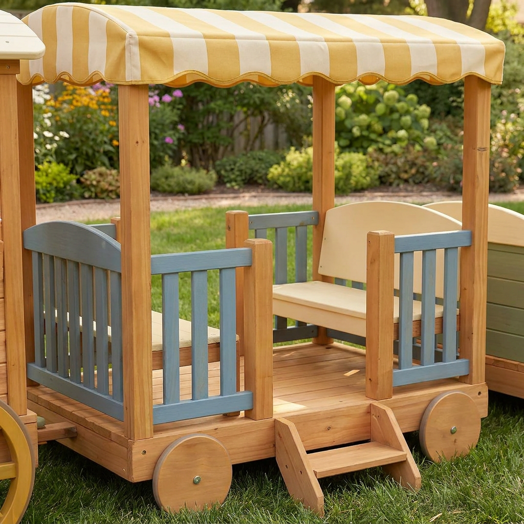 Little Railway Adventure Garden Playset