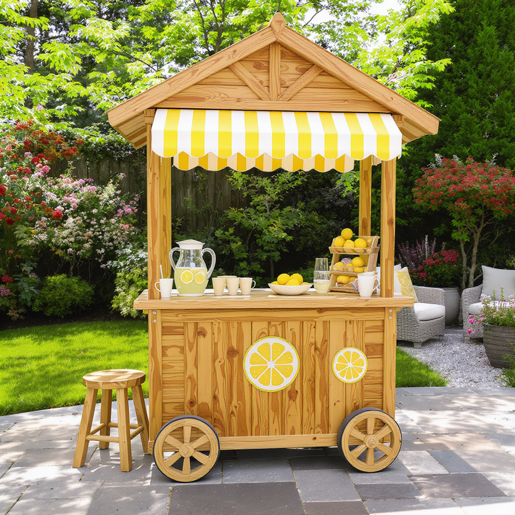 Lemonade Stand Garden Playhouse for Kids